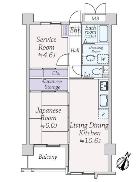 中古マンション 兵庫県芦屋市三条町 JR東海道本線（米原〜神戸）甲南山手駅 1,280万円