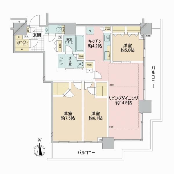 中古マンション 港区港南３丁目 JR山手線品川駅 1億7,980万円