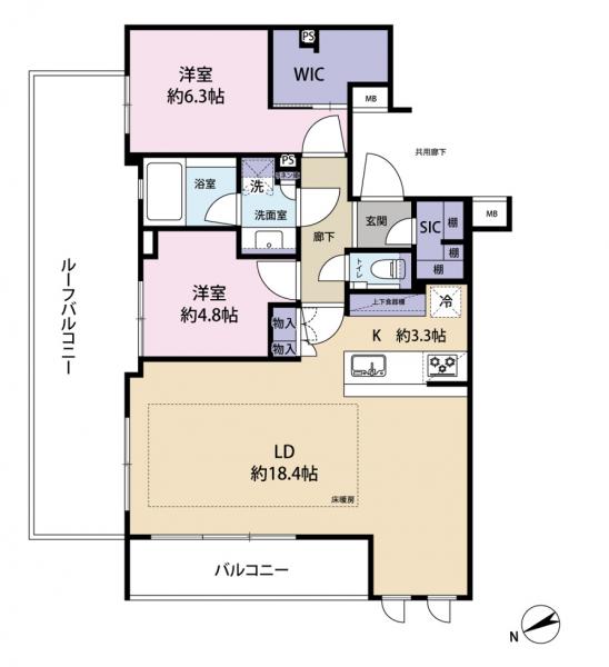 中古マンション 杉並区西荻北３丁目 JR中央線西荻窪駅 1億3,480万円