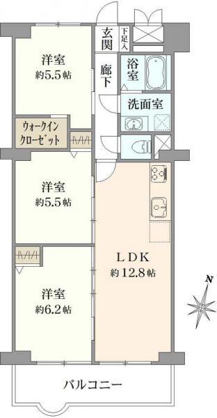 中古マンション 大阪府大阪市旭区新森1丁目 大阪メトロ谷町線関目高殿駅 2,790万円