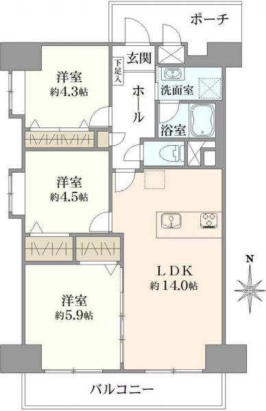 中古マンション 東京都江東区木場３丁目 東西線木場駅 6,280万円