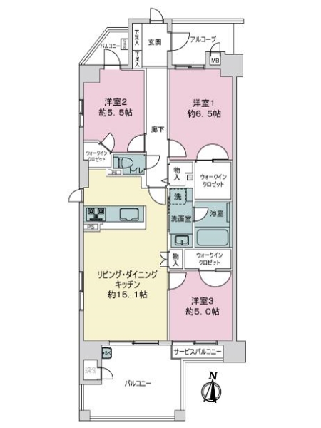 中古マンション 東京都江戸川区東小岩５丁目 JR中央・総武線小岩駅 6,690万円