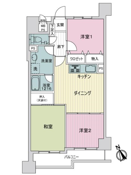 中古マンション 東京都荒川区町屋７丁目 千代田線町屋駅 3,780万円