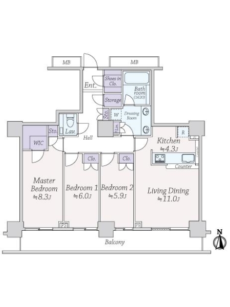 中古マンション 東京都大田区下丸子４丁目 東急多摩川線下丸子駅 9,380万円