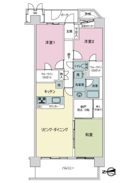中古マンション 東京都江東区東砂１丁目 都営新宿線大島駅 6,780万円