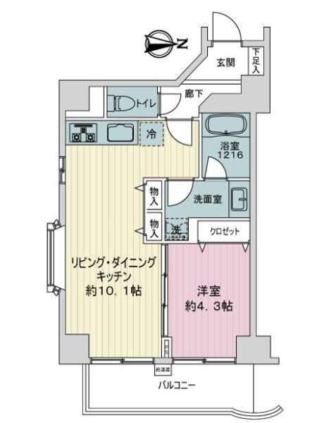 中古マンション 東京都台東区東上野６丁目 銀座線稲荷町駅 5,898万円