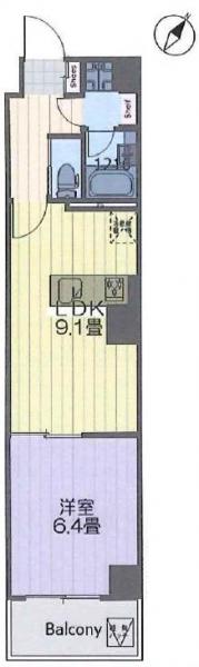 中古マンション 新宿区新宿１丁目 丸の内線新宿御苑前駅 4,780万円
