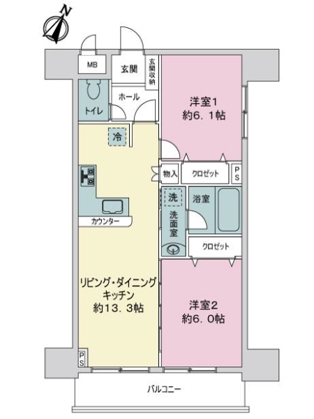 中古マンション 東京都豊島区上池袋４丁目 都営三田線西巣鴨駅 6,780万円