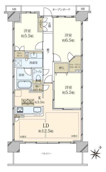 中古マンション 東京都板橋区志村１丁目 都営三田線志村坂上駅 8,180万円