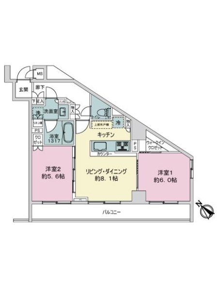 中古マンション 東京都北区堀船２丁目 JR京浜東北線王子駅 6,280万円