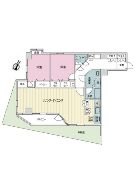 中古マンション 東京都練馬区豊玉南１丁目 西武西武園線沼袋駅 3,480万円