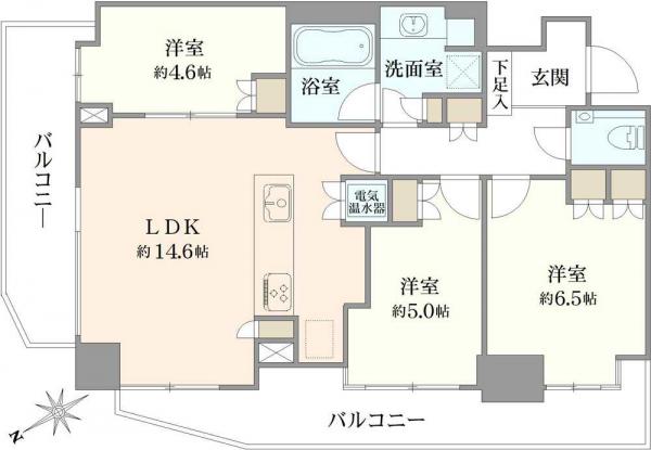 中古マンション 東京都北区滝野川６丁目 都営三田線西巣鴨駅 1億5,500万円