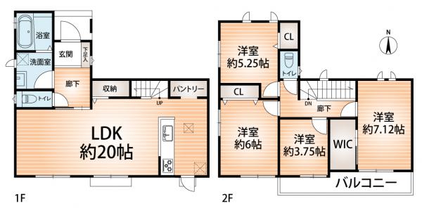 新築戸建 神戸市北区惣山町３丁目 神戸電鉄有馬線北鈴蘭台駅 3,990万円