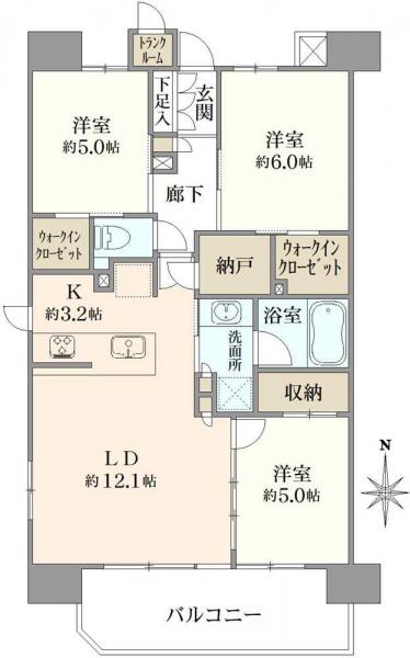 中古マンション 東京都江戸川区中央１丁目 JR中央・総武線新小岩駅 6,680万円