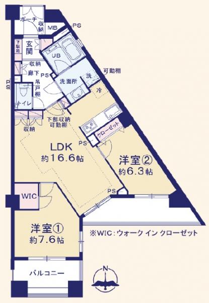 中古マンション 国立市北１丁目 JR中央線国立駅 8,980万円