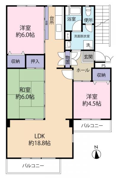 中古マンション 新座市野火止１丁目 JR武蔵野線新座駅 990万円