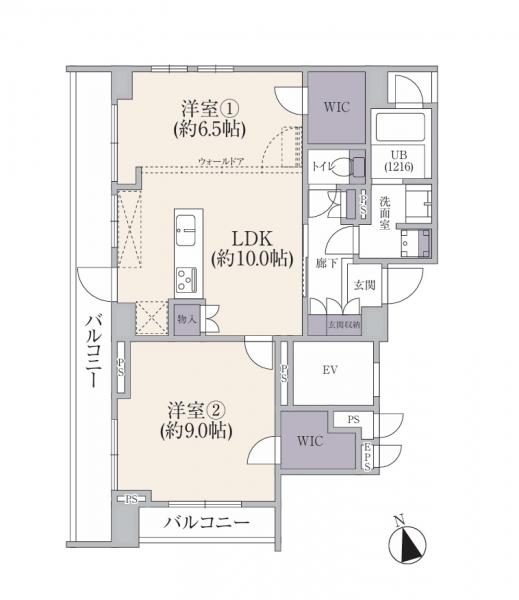 中古マンション 新宿区若松町 都営大江戸線若松河田駅 9,490万円