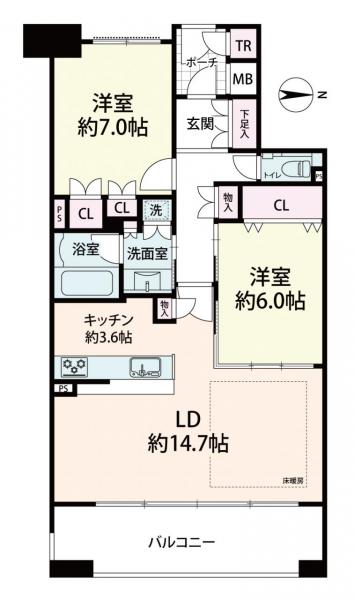 中古マンション 大阪市中央区南船場２丁目 大阪メトロ堺筋線長堀橋駅 6,480万円