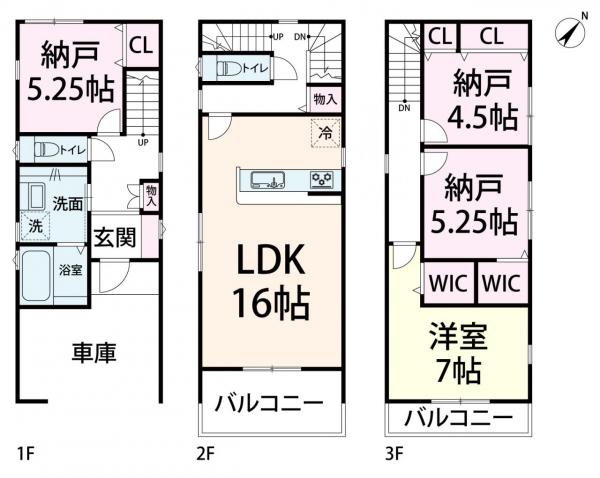 新築戸建 大阪市西淀川区中島１丁目 阪神なんば線出来島駅 3,580万円