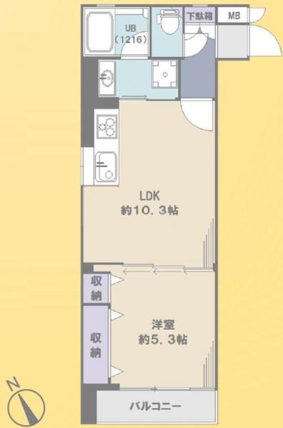 中古マンション 新宿区片町 都営新宿線曙橋駅 4,680万円