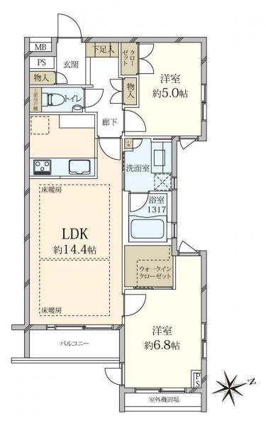 中古マンション 東京都渋谷区富ヶ谷２丁目 千代田線代々木公園駅 1億5,980万円