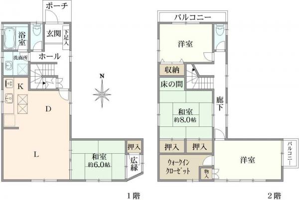 中古戸建 東京都墨田区東向島５丁目 東武大師線東向島駅 7,480万円