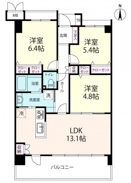 中古マンション 大阪府大阪市西淀川区大和田２丁目3-17 阪神本線千船駅 3,590万円