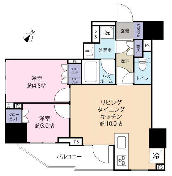 中古マンション 千代田区岩本町２丁目 都営新宿線岩本町駅 9,998万円
