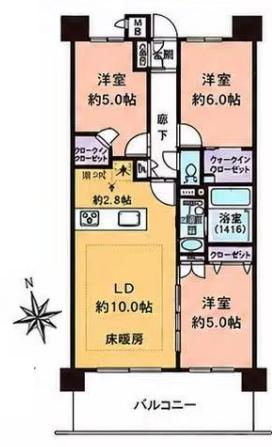 中古マンション 葛飾区堀切４丁目 京成本線堀切菖蒲園駅 5,980万円