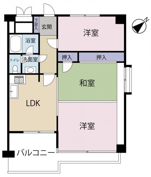 中古マンション 新宿区下落合１丁目 JR山手線高田馬場駅 4,998万円