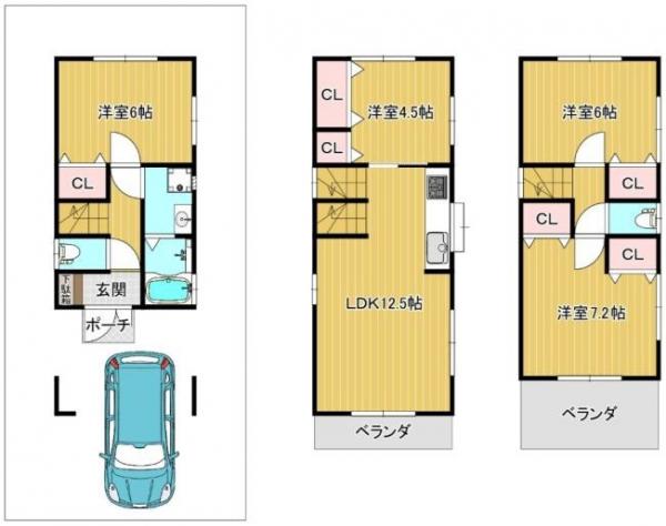 中古戸建 豊島区池袋本町１丁目 東武東上線北池袋駅 9,480万円