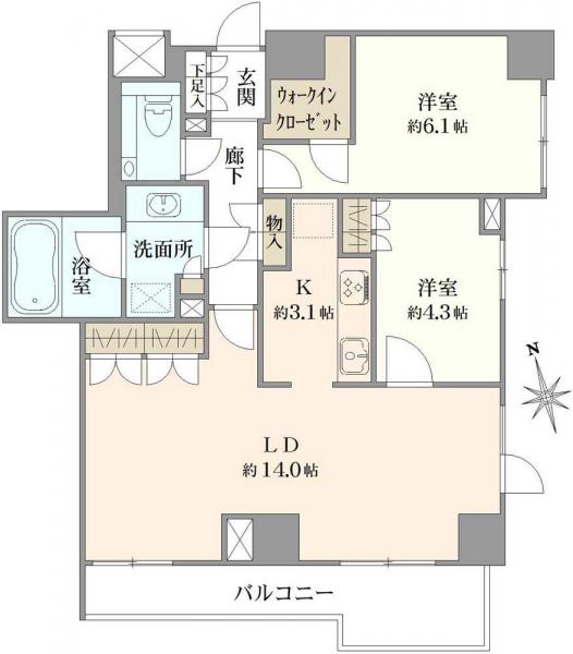 中古マンション 東京都杉並区西荻南３丁目 JR中央本線西荻窪駅 1億2,680万円