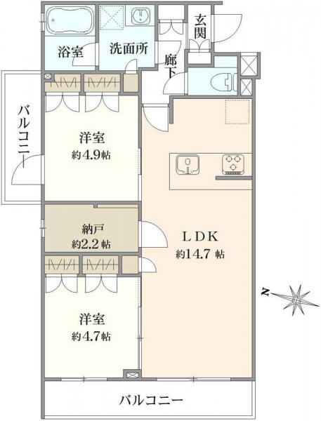 中古マンション 東京都練馬区豊玉北６丁目 西武豊島線練馬駅 7,780万円