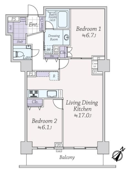 中古マンション 東京都中央区佃２丁目 有楽町線月島駅 1億3,380万円