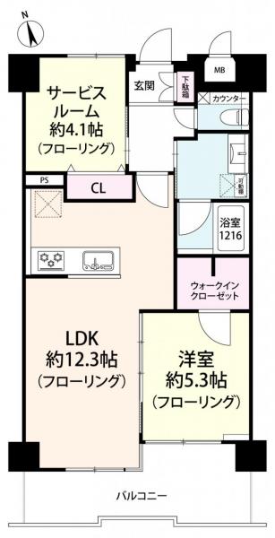 中古マンション 大阪市天王寺区勝山３丁目 JR大阪環状線寺田町駅 3,190万円
