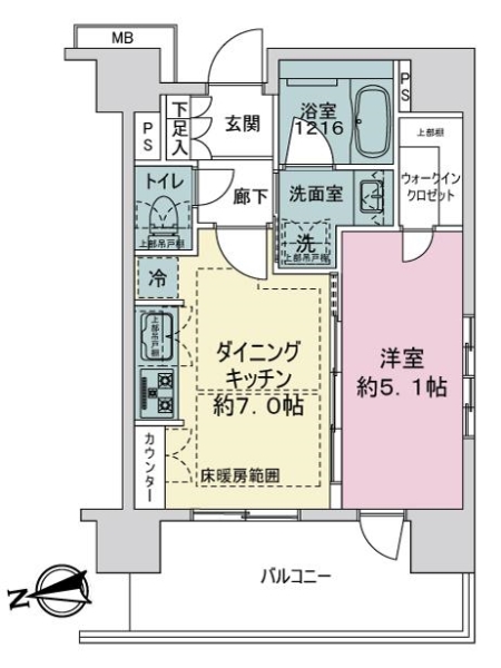 中古マンション 東京都台東区東上野５丁目 JR山手線上野駅 5,590万円