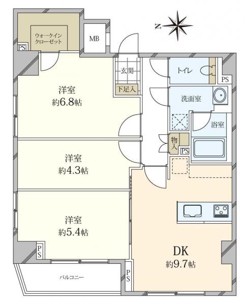 中古マンション 東京都墨田区緑４丁目 JR中央・総武線錦糸町駅 9,498万円