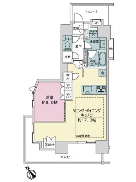 中古マンション 東京都北区西ケ原１丁目 JR山手線駒込駅 9,880万円