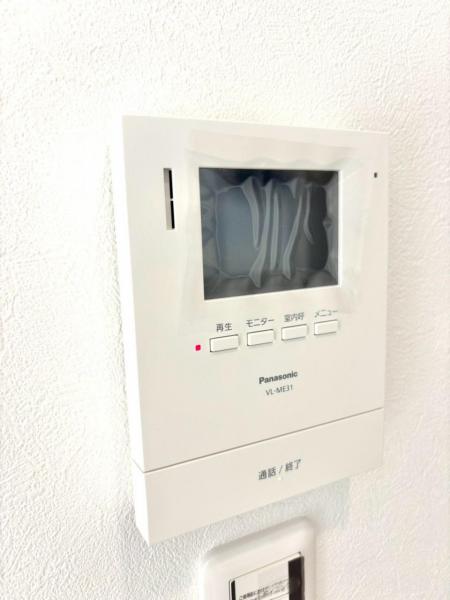 東有野台1丁目　1号地 TVモニター付きインターフォン