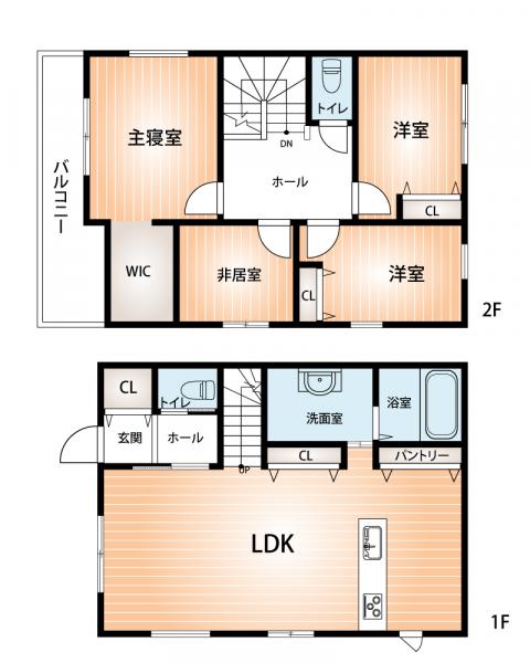 新築戸建 神戸市北区東有野台１丁目 神戸電鉄三田線五社駅 2,980万円