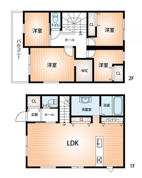 新築戸建 神戸市北区東有野台１丁目 神戸電鉄三田線五社駅 2,980万円