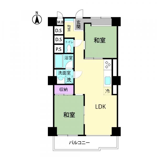 中古マンション 新宿区北新宿３丁目 JR中央・総武線大久保駅 4,490万円