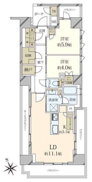 中古マンション 東京都杉並区西荻南２丁目 JR中央・総武線西荻窪駅 1億1,780万円