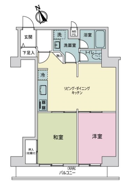 中古マンション 東京都品川区南大井３丁目 JR京浜東北線大森駅 4,180万円
