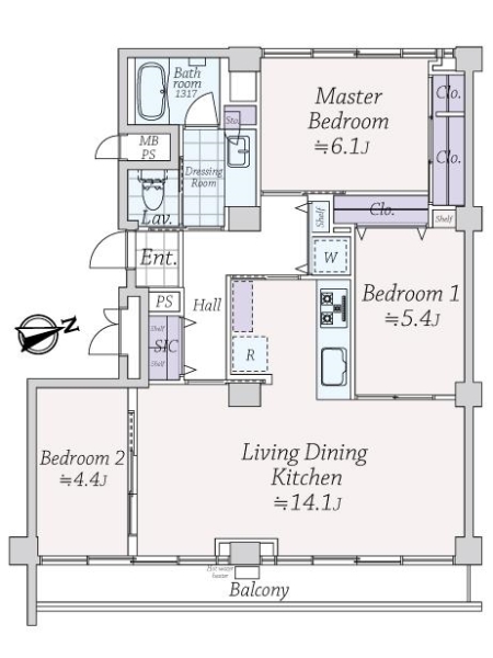 中古マンション 東京都港区高輪３丁目 JR山手線高輪ゲートウェイ駅 1億3,800万円