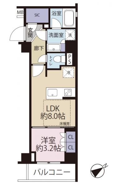中古マンション 大田区大森北４丁目 JR京浜東北線大森駅 6,280万円