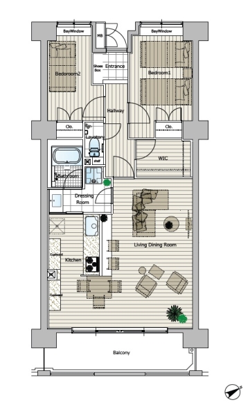 中古マンション 東京都豊島区池袋本町４丁目 JR埼京線板橋駅 8,698万円