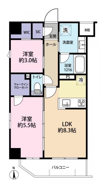 中古マンション 墨田区菊川２丁目 都営新宿線菊川駅 7,480万円