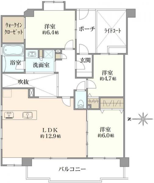 中古マンション 東京都葛飾区鎌倉２丁目 京成本線京成小岩駅 4,780万円