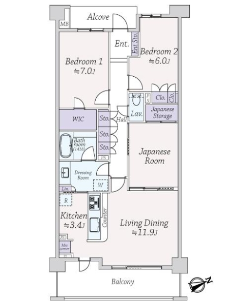 中古マンション 東京都日野市日野本町３丁目 JR中央本線日野駅 4,880万円
